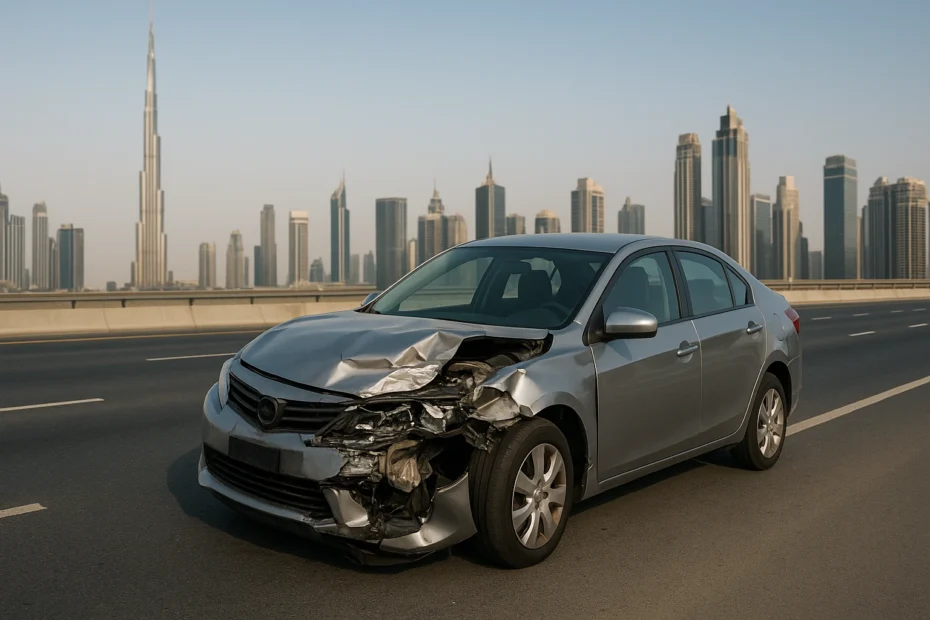 القتل الخاطئ في حادث سير في الإمارات